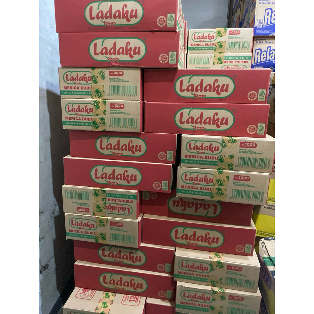 LADAKU 1 DUS ISI (6 x 12 sachet) x 8 bks