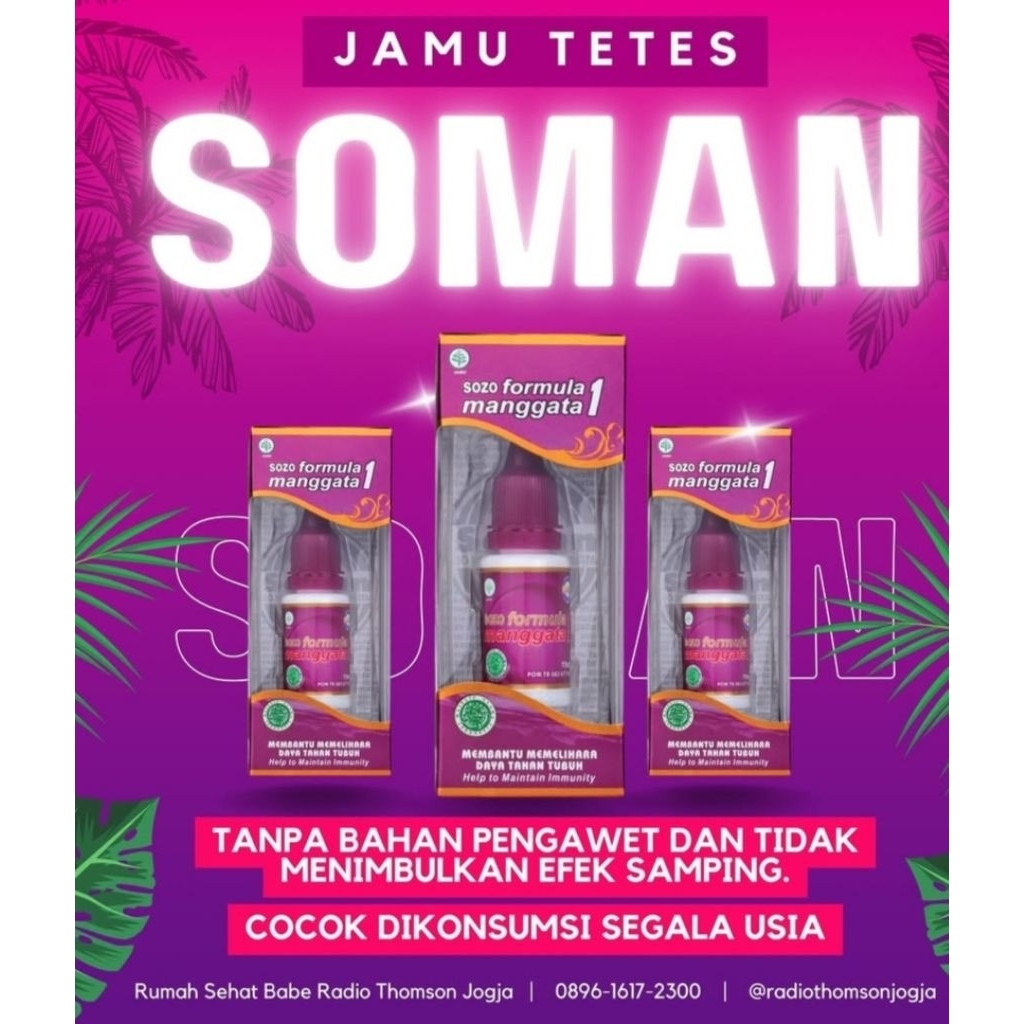 Soman Jamu Tetes Herbal 15ml
