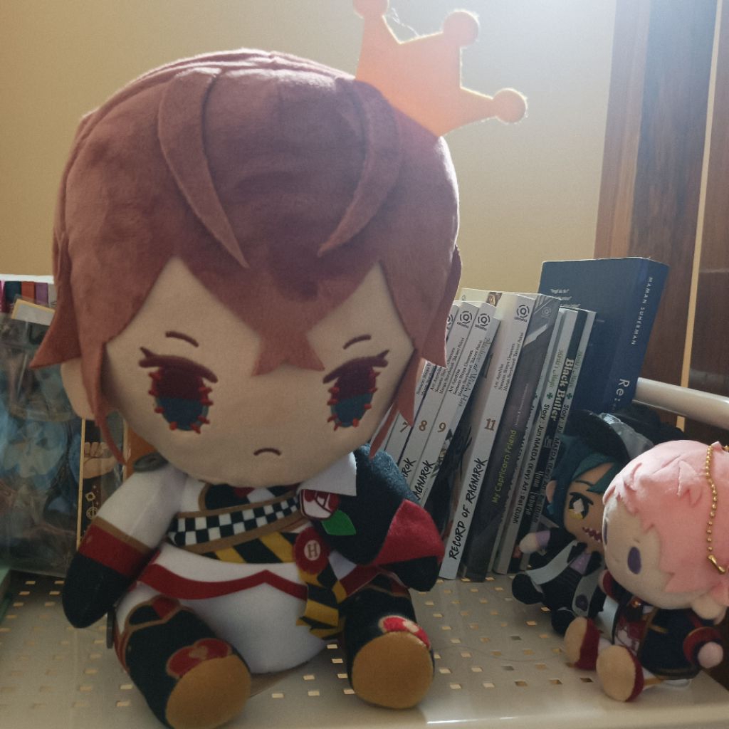 Twisted Wonderland Handmade riddle rosehearts plush big size still with tag