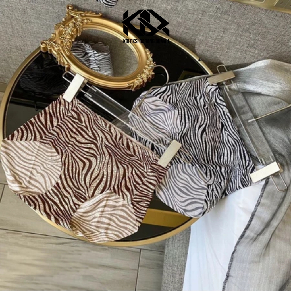 KBR Celana Dalam Wanita Sexy Motif Macan B077
