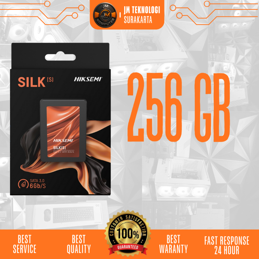 HIKSEMI SILK SSD SATA 256GB Storage for PC