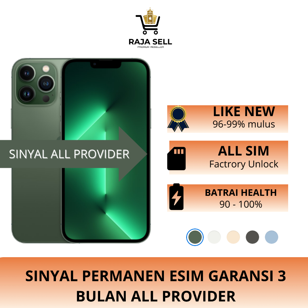 RAJASELL2 iPhone 13 Promax 128GB 256GB Second Like New PERMANEN Fullsett No REfurbish No REkondisi