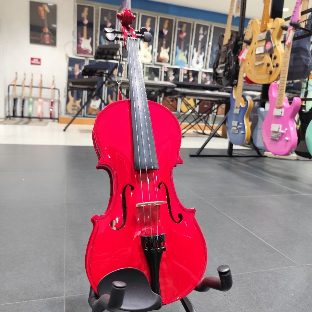 SKYLARK VIOLIN OUTFIT 4/4 RED-MV005RD(454000228)