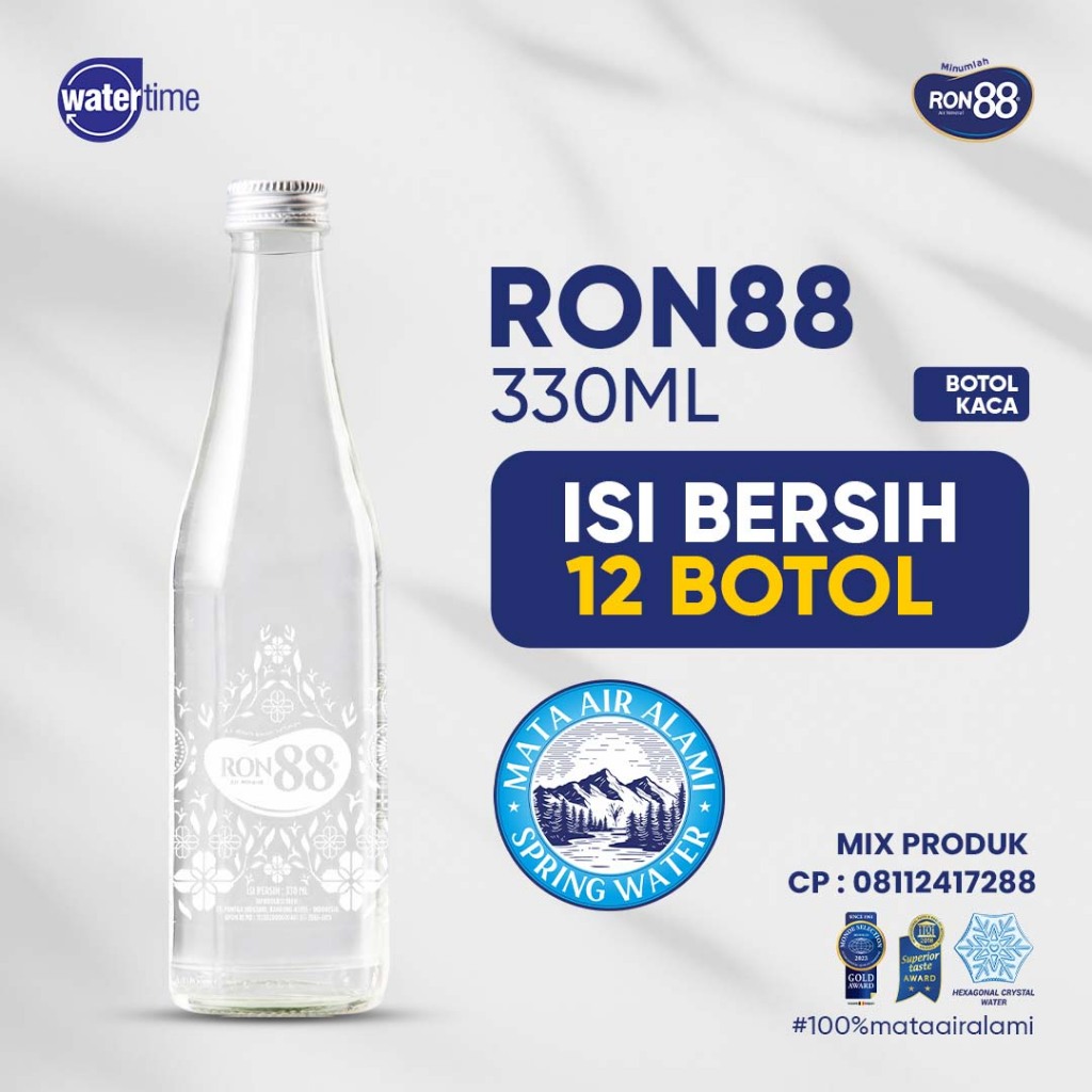 Ron88 botol kaca 330ml