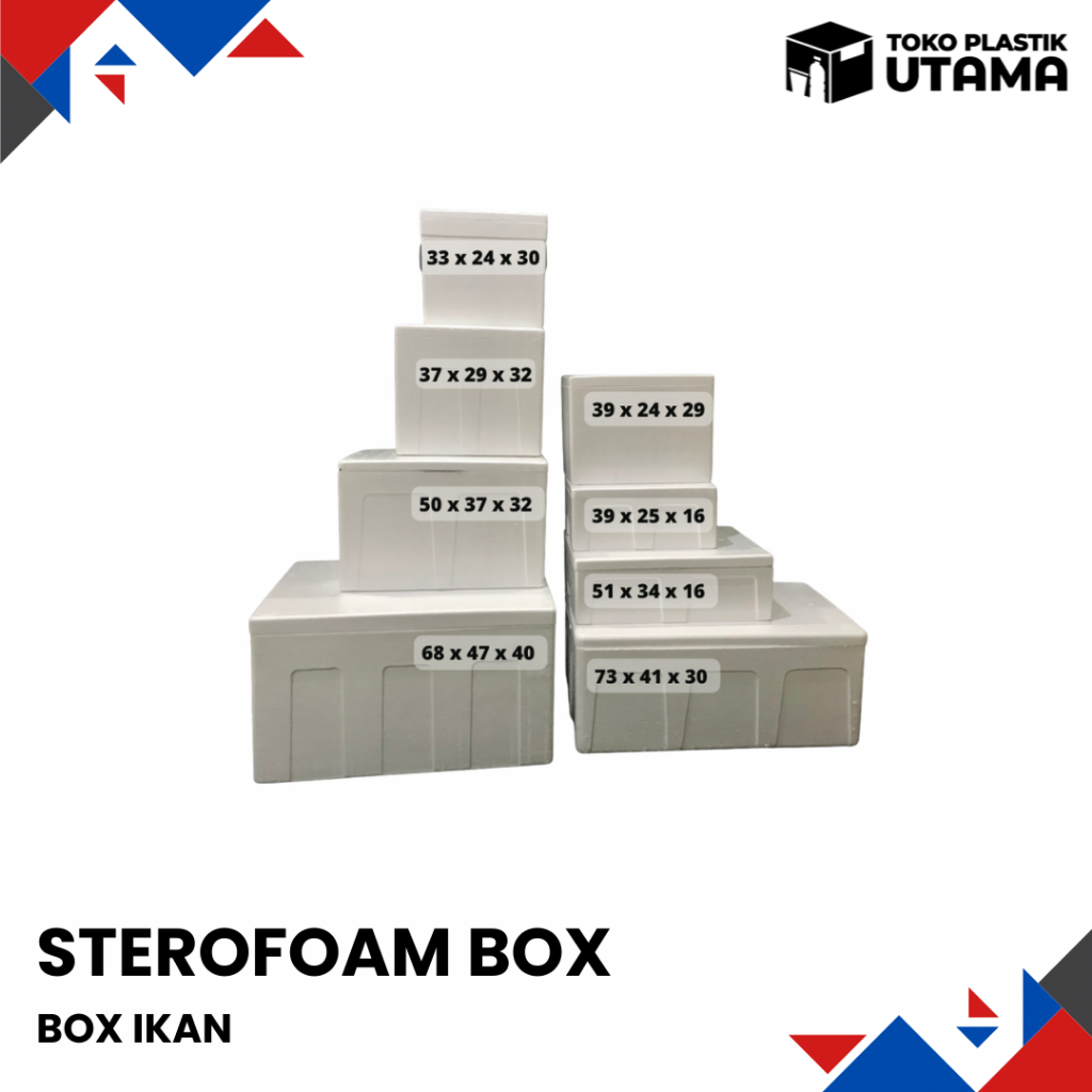 Sterofoam Box Styrofoam Gabus Box Ikan Box Sterofoam