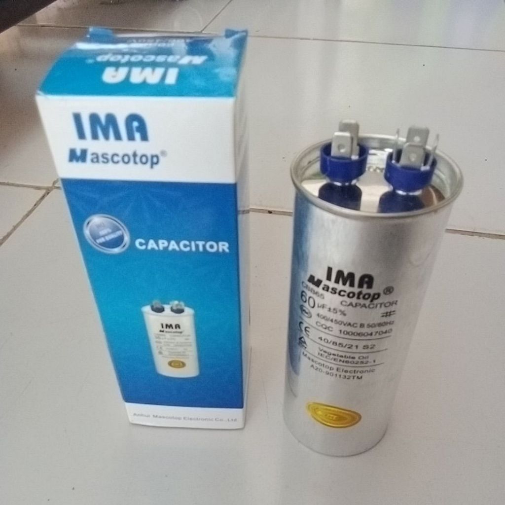 capasitor AC 60 UF Ima mascotop