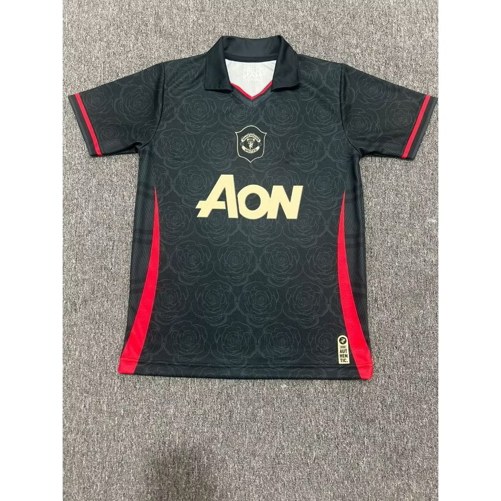 Jersey MU Hitam merah