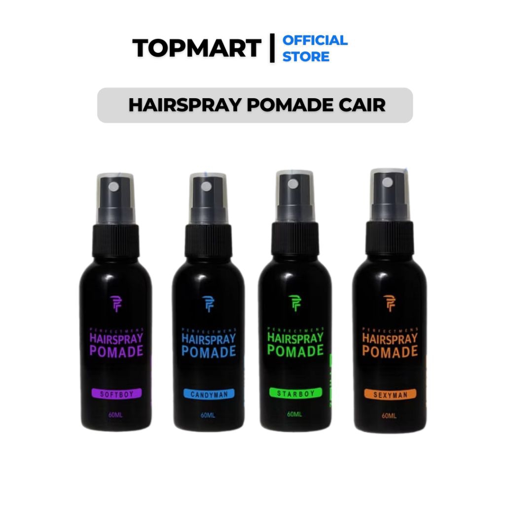 Pomade Cair Hairspray Minyak Rambut Pria Pomade Cair Parfum Rambut Pria