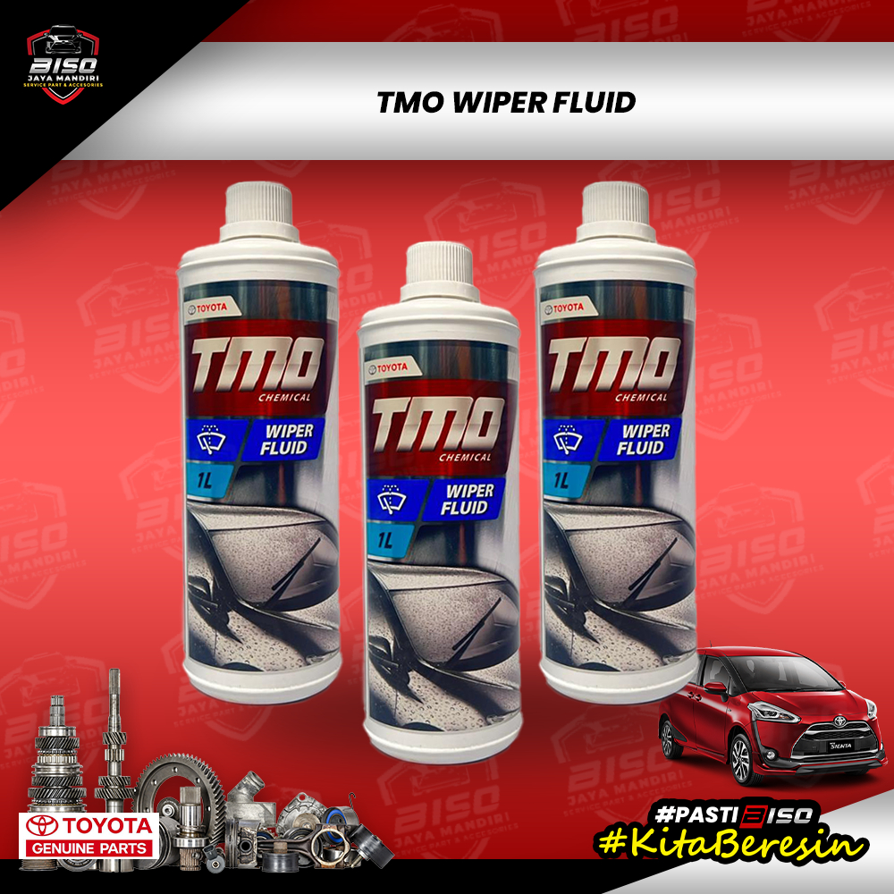 Toyota Wiper Fluid TMO 1L - Air Wiper Mobil Original untuk Kualitas Terbaik