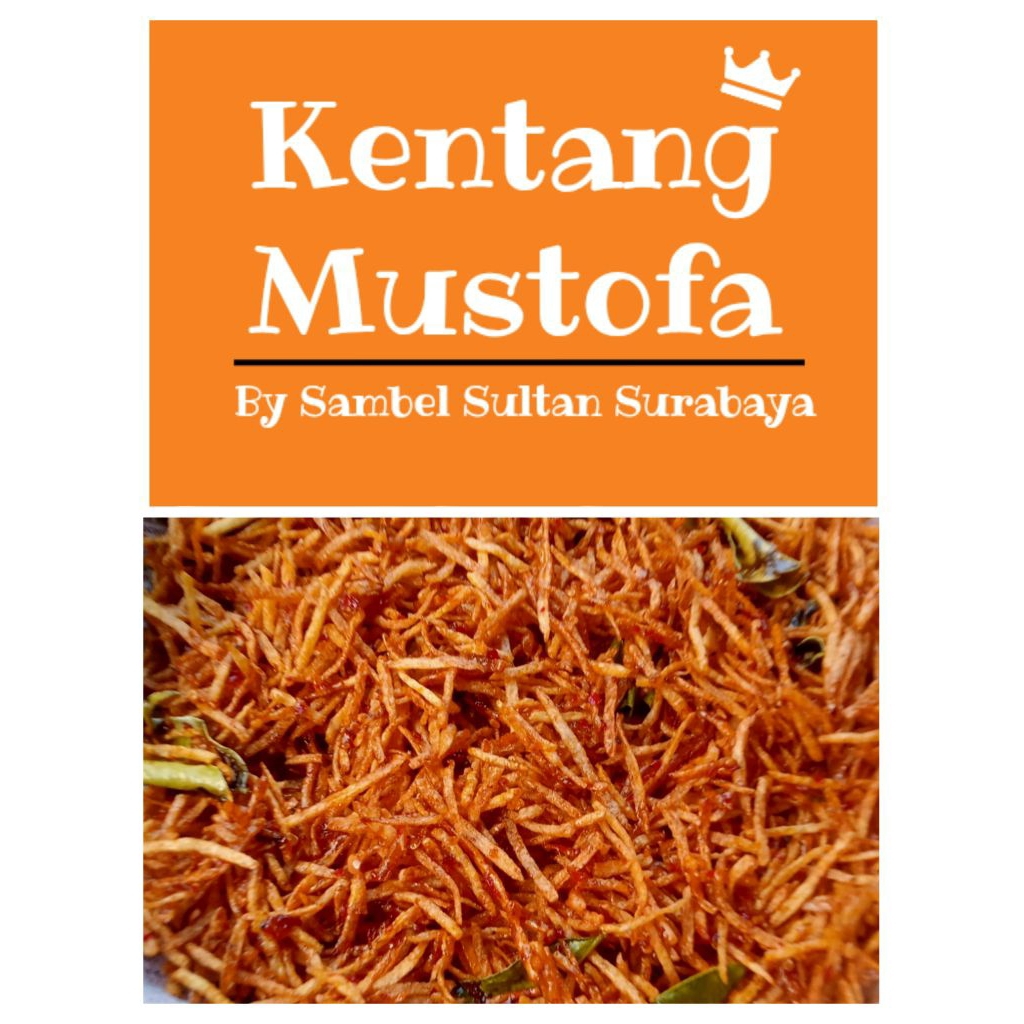 Kentang Mustofa Premium By Teman Makan Surabaya kemasan 1 kg.