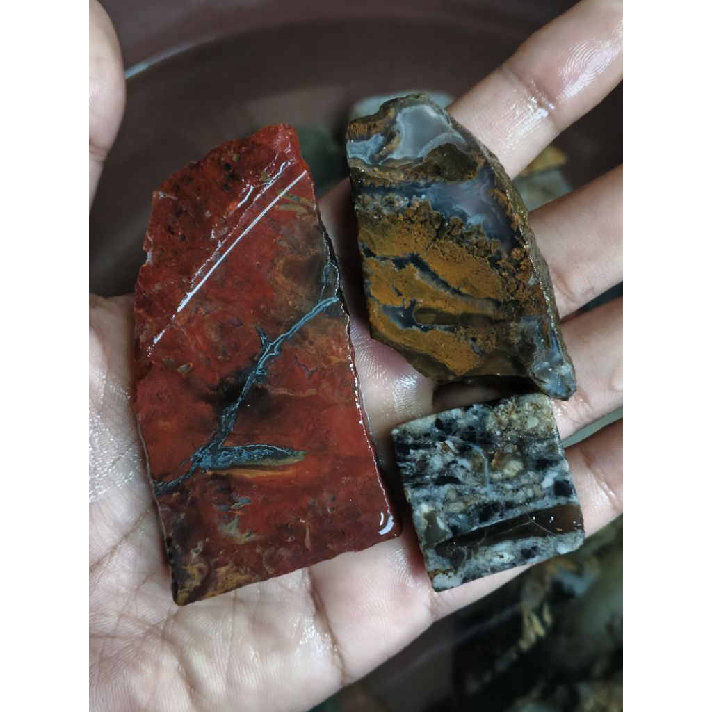 Natural Bahan Batu Lumut Garut