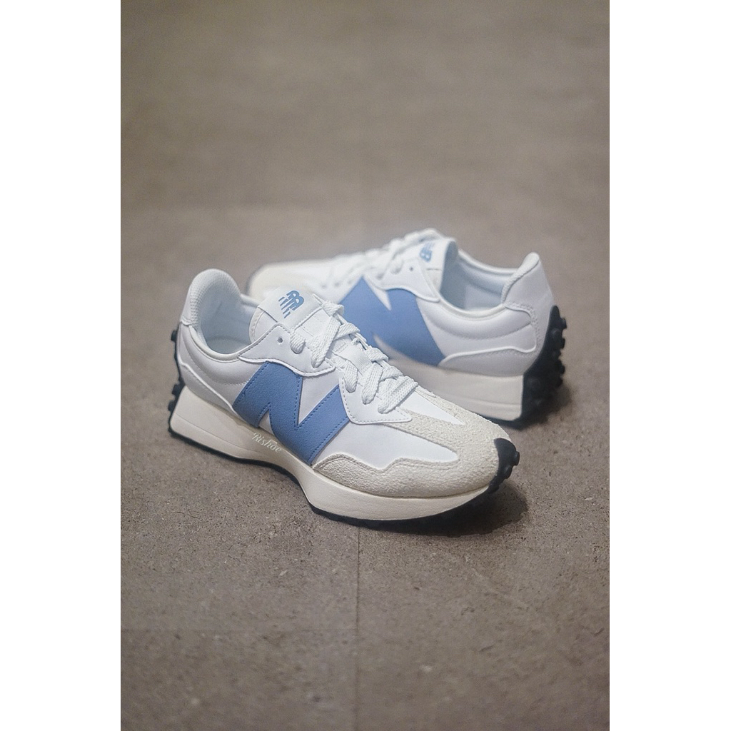 New Balance 327 White Blue Original Resmi