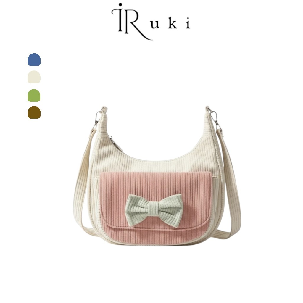 Tas Selempang Wanita ONEMI / Tas Wanita Corduroy / Tas Selempang Mini Corduroy