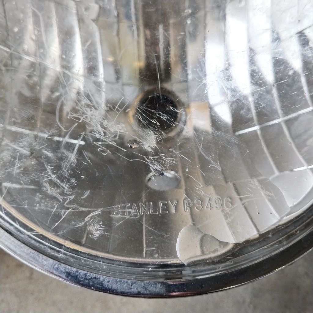 lampu depan ninja original copotan motor