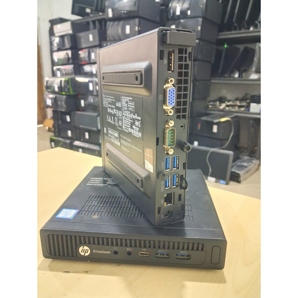 Mini PC HP EliteDesk 800 G2 Second Kondisi Unit Bagus RAM 8GB SSD256GB