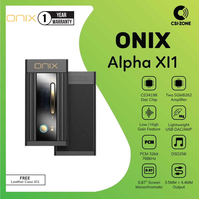 ONIX Alpha XI1 Portable CS43198 USB DAC / AMP