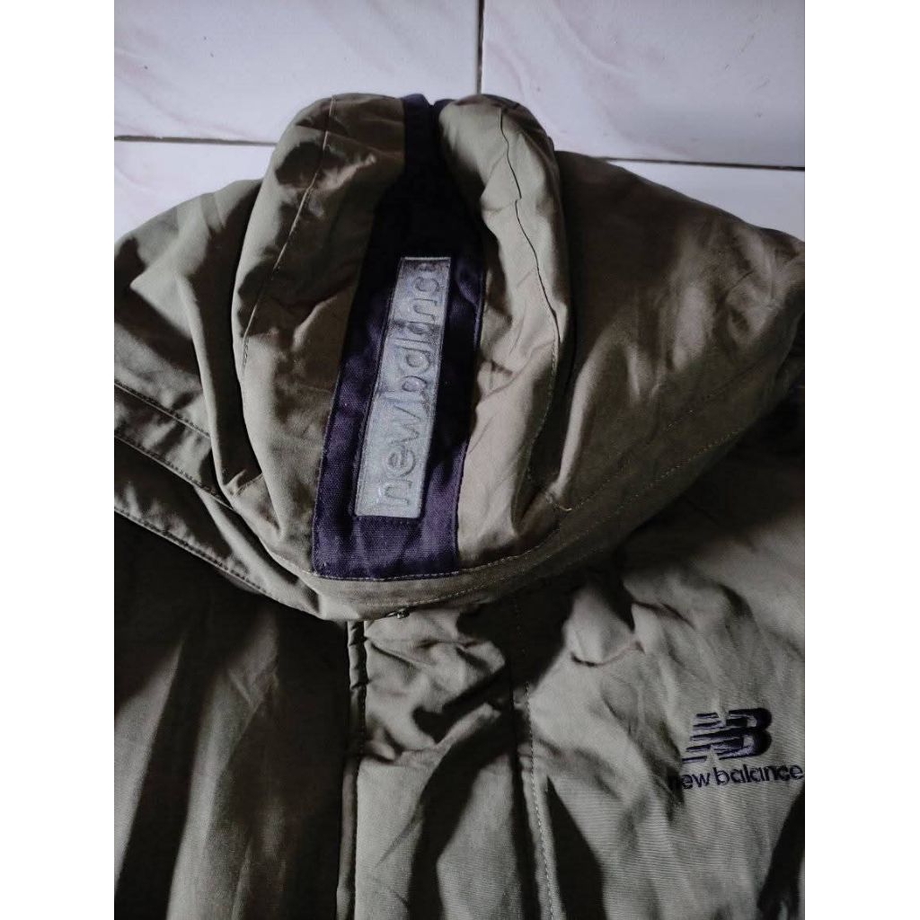 jaket Bulang new balance patrol saku samping original