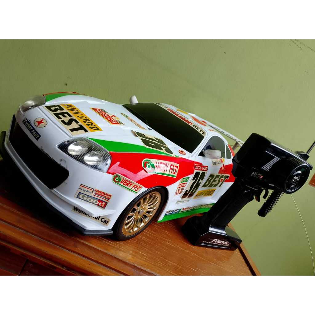 | RC DRIFT | SCALE 1:10 HARD BODY | TOYOTA SUPRA | HARD BODY | LIMITED EDITION |