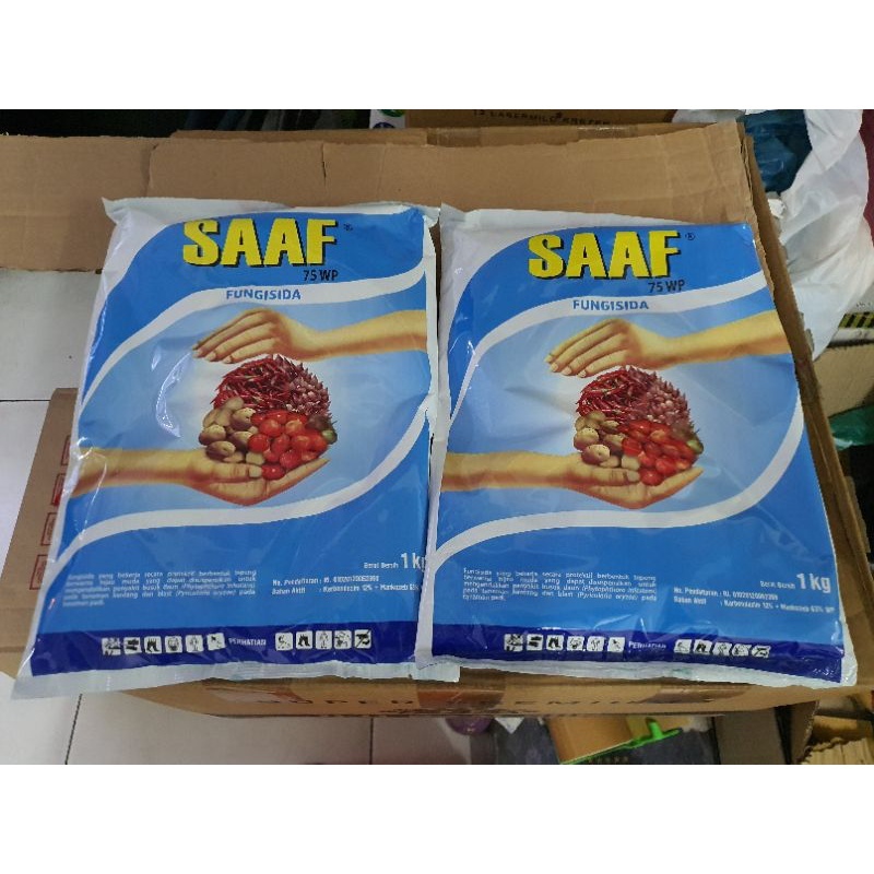 Fungisida SAAF 75WP kemasan 1KG