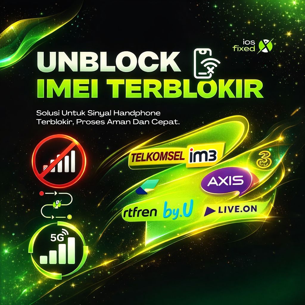 ALL OPERATOR UNBLOKER IME JARINGAN AKTIFP IPHONE ANDROID