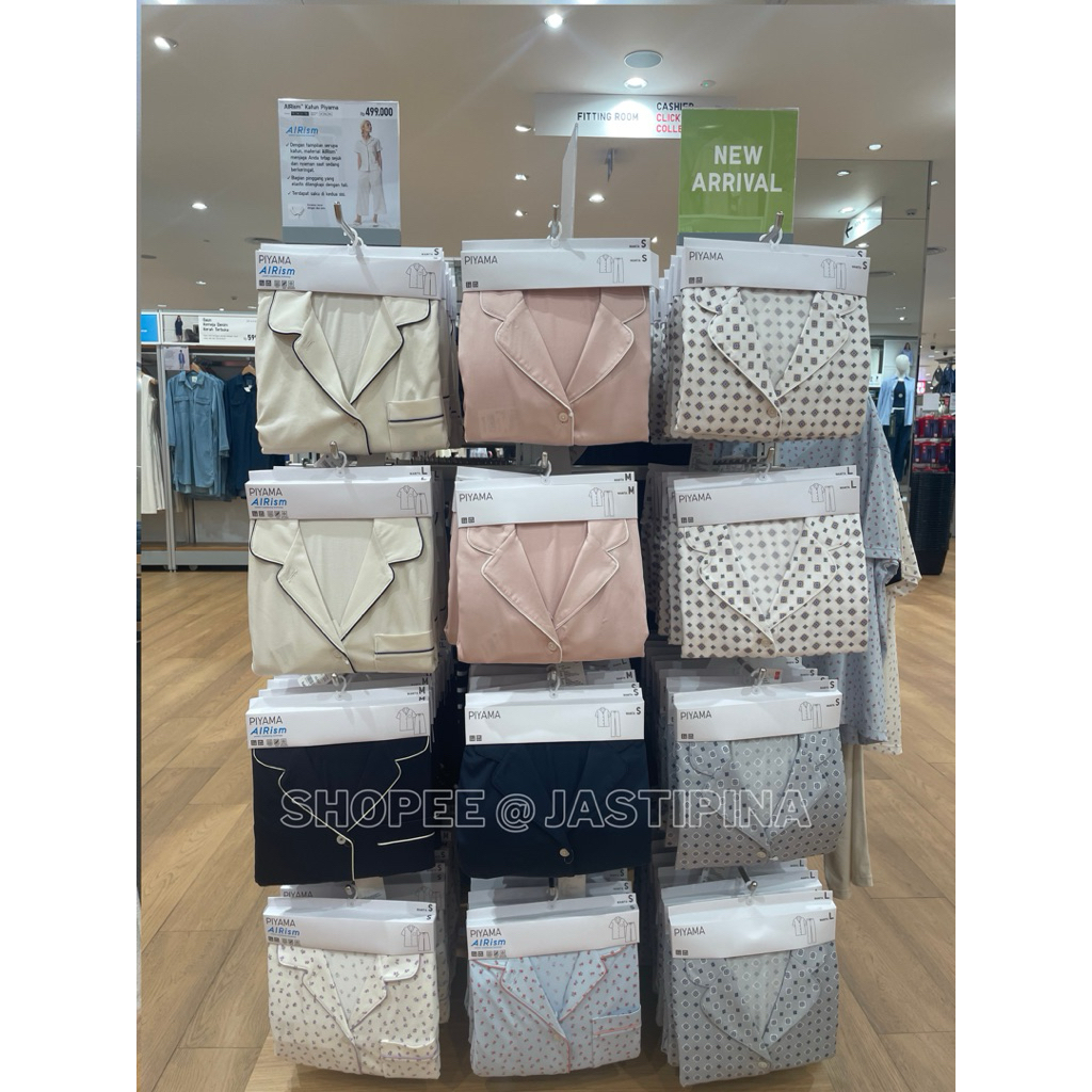 Airism Katun Piyama Wanita UNIQLO JASTIP
