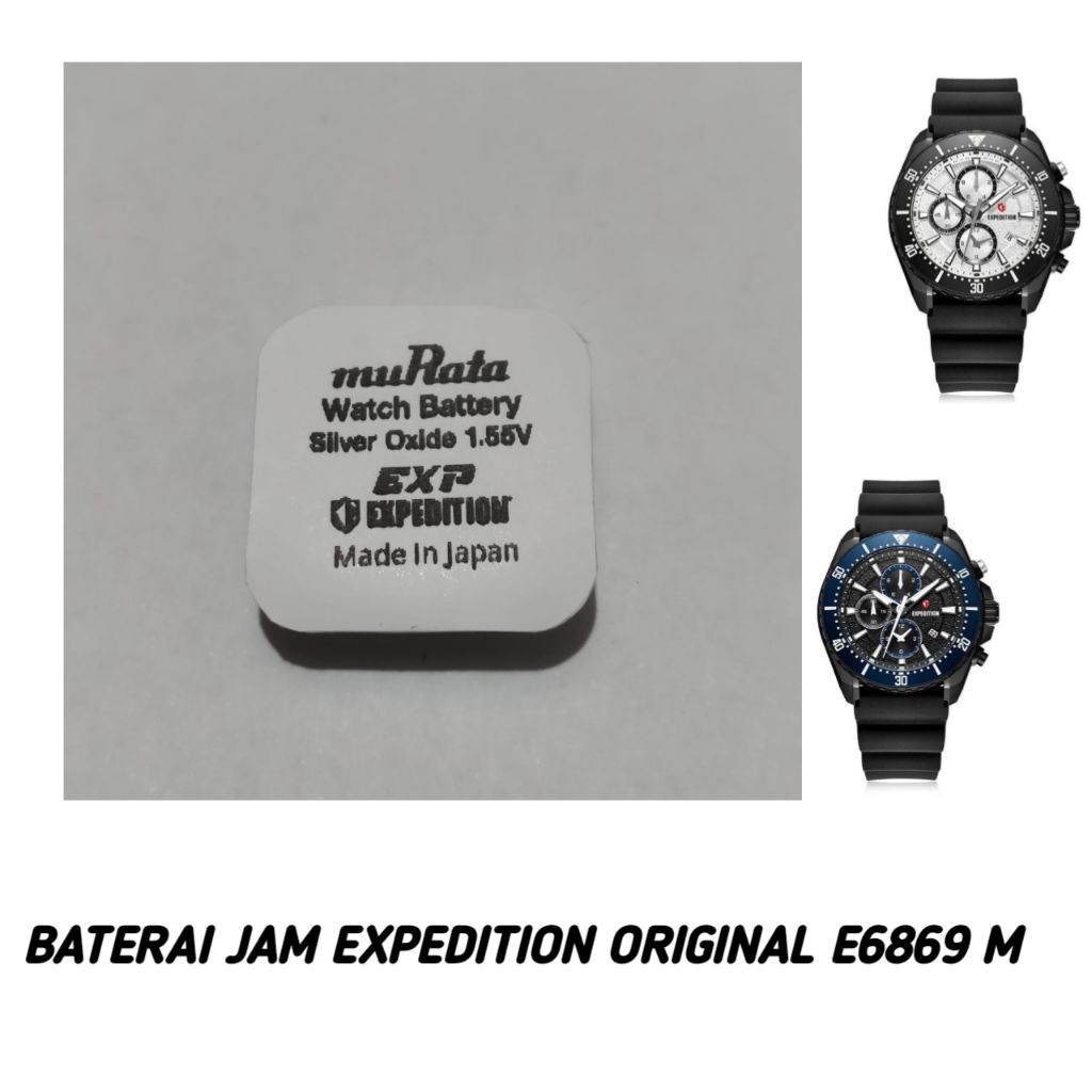Baterai Jam Expedition original E6869 M