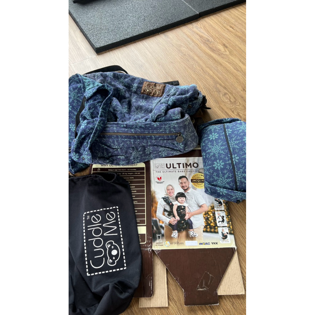 Cuddle Me Ultimo WCSSC Carrier Preloved Gendongan Bayi