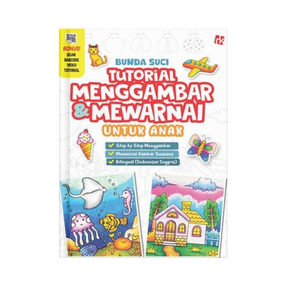BUKU TUTORIAL MENGGAMBAR & MEWARNAI UNTUK ANAK