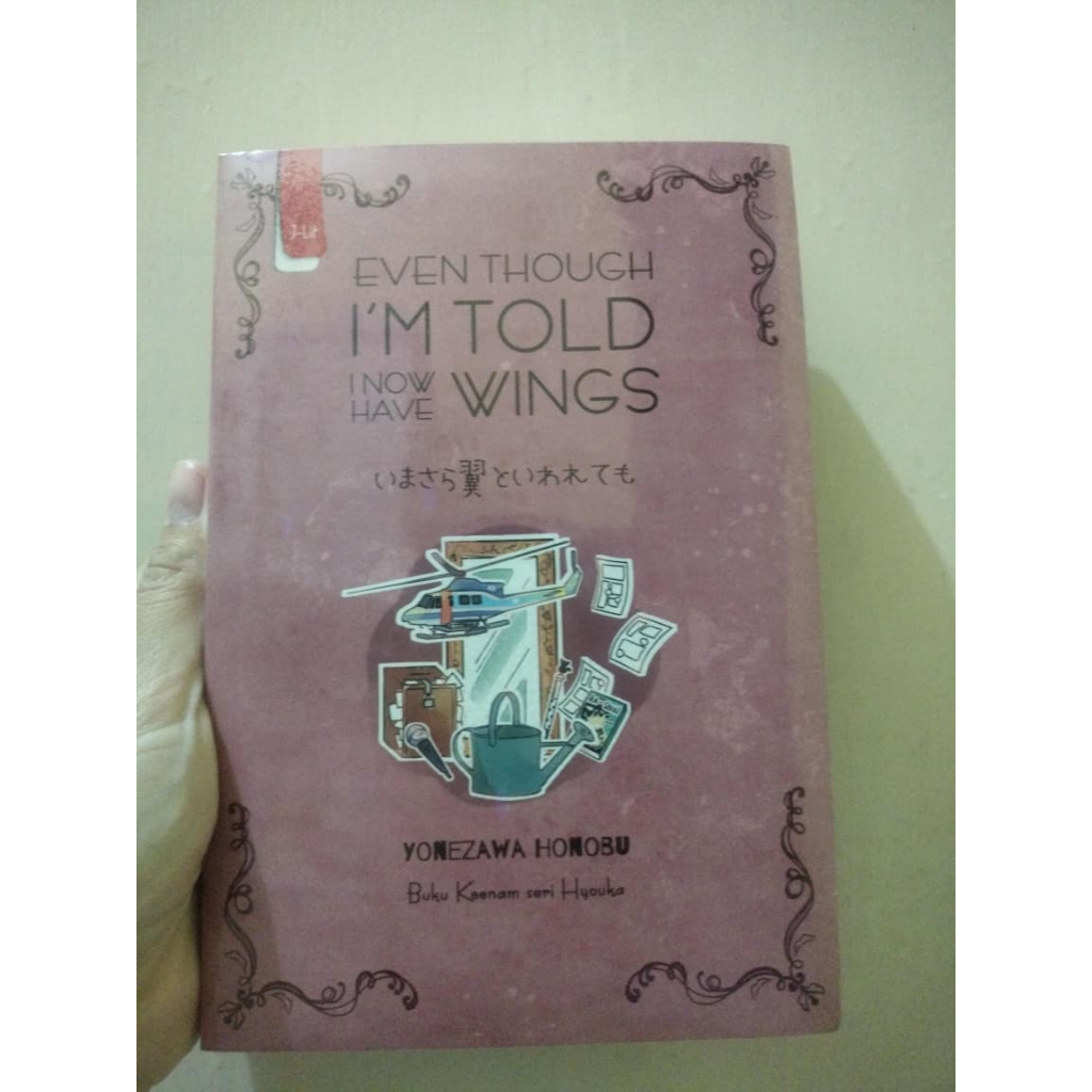 Series Hyouka Preloved 1,2,3,4,5, 6 dan Goodbye Fairy ORIGINAL PRELOVED