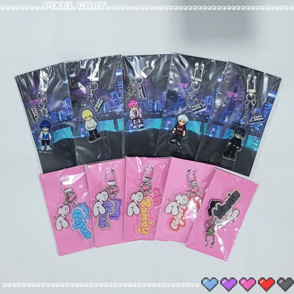 PLAVE KEYRING WHY PIXEL WORLD SEALED YEJUN NOAH BAMBY EUNHO HAMIN