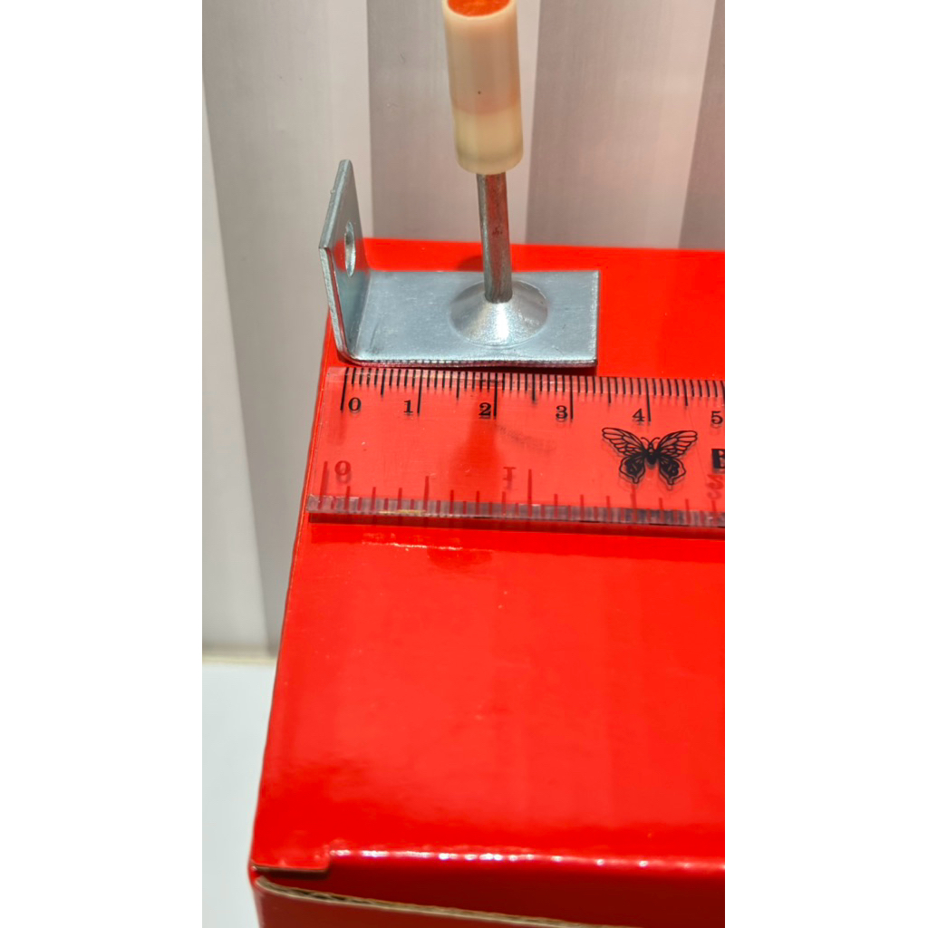 Original 100% . Turbofix Paku tembak / paku L ramset Boset pin Angle Clip TN32L 100 Pcs Box Fastenin