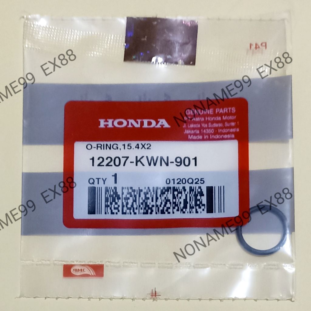 KARET ORING PIPA SAMBUNGAN SELANG SLANG RADIATOR PCX / ADV / VARIO 125 150 160 ORIGINAL 12207-KWN-90