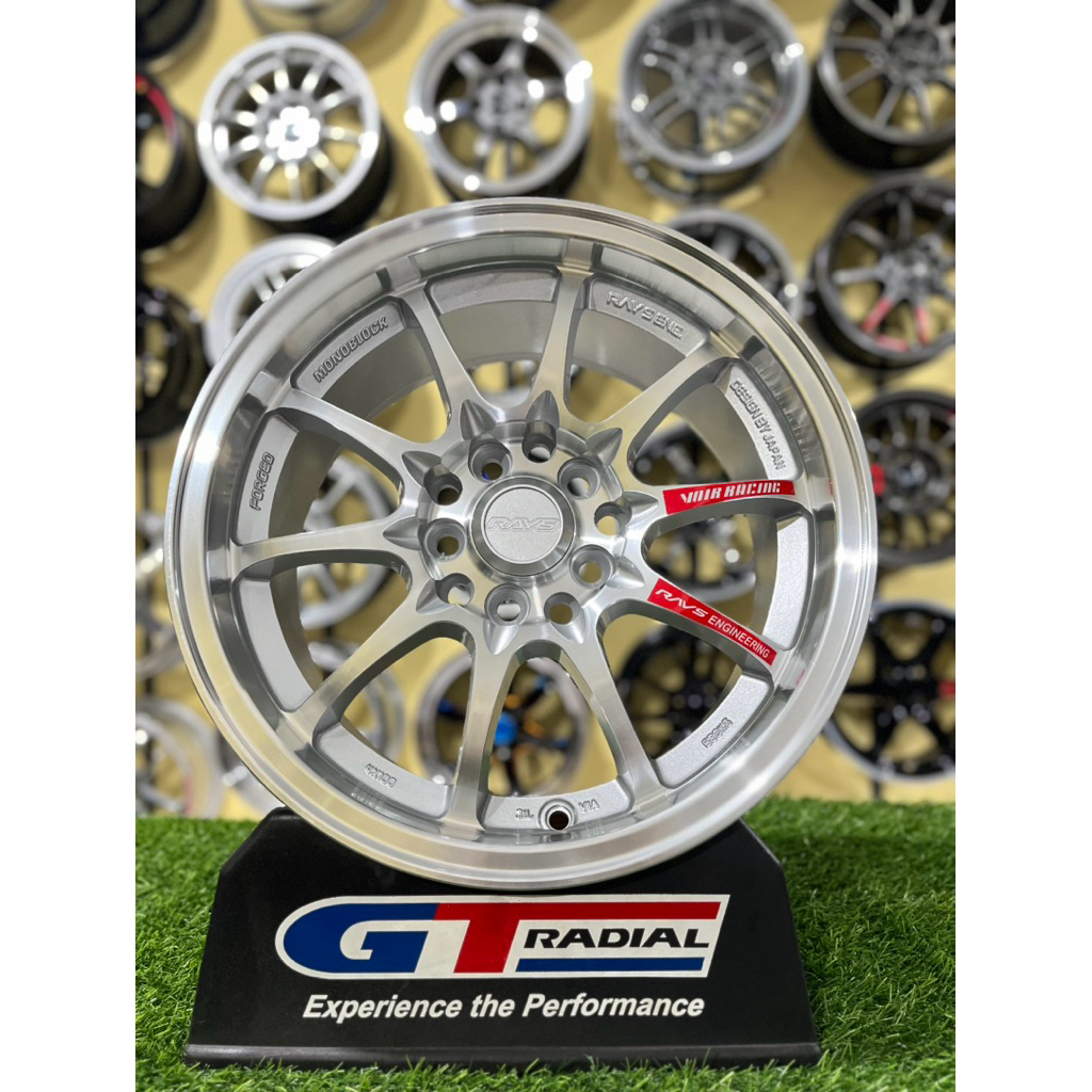 velg ce28 r15 5x100pcd lebar 7 et35 full polish