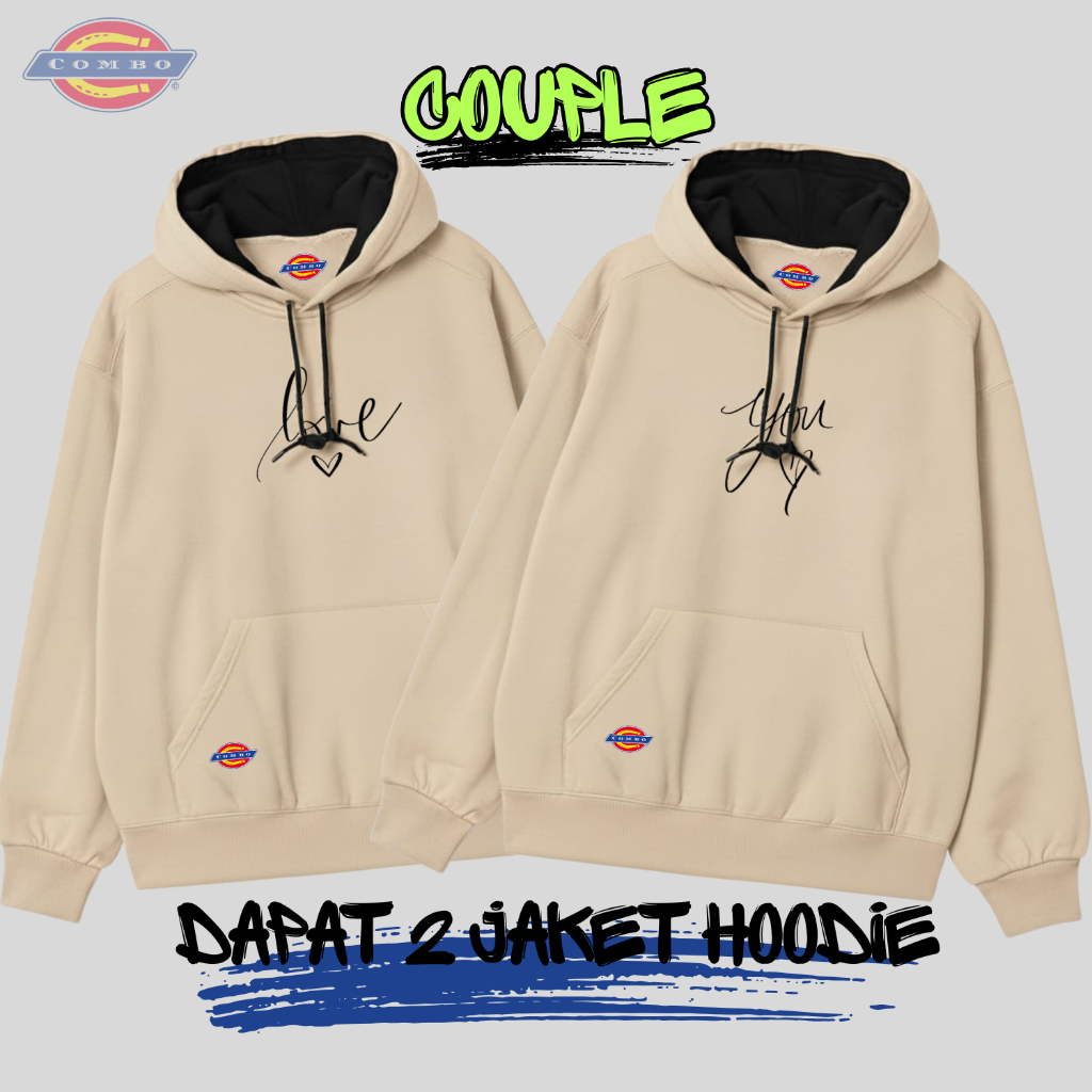 Combo.co jaket couple Isi 2 / jaket couple pasangan pacaran terbaru 2026 / sweater couple / sweater 