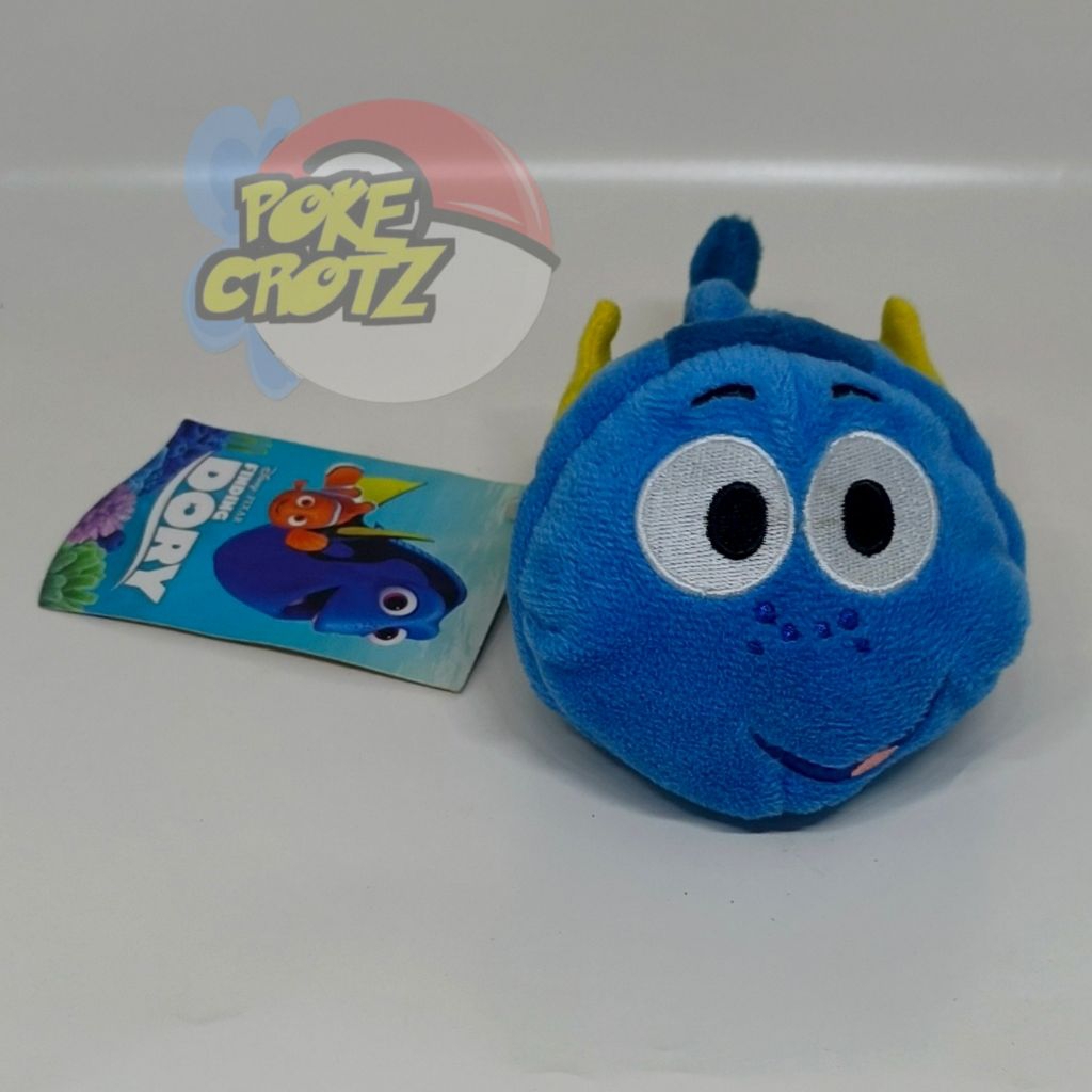 Boneka Disney pixar Plush Finding Dory Bean Bag 13cm tag