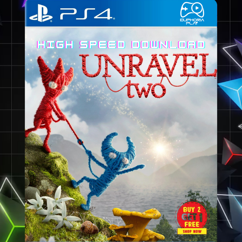 Unravel Two – Game PS4 HEN Digital (Format PKG) | Full Version