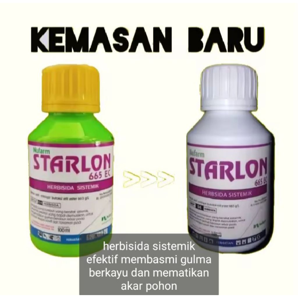STARLON 665 EC / HERBISIDA SISTEMIK / HERBISIDA