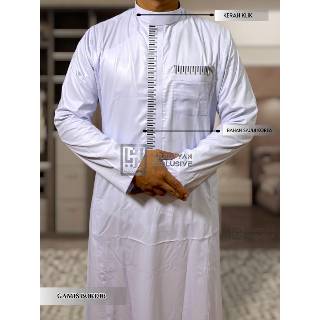 Gamis Arroyan Bordir