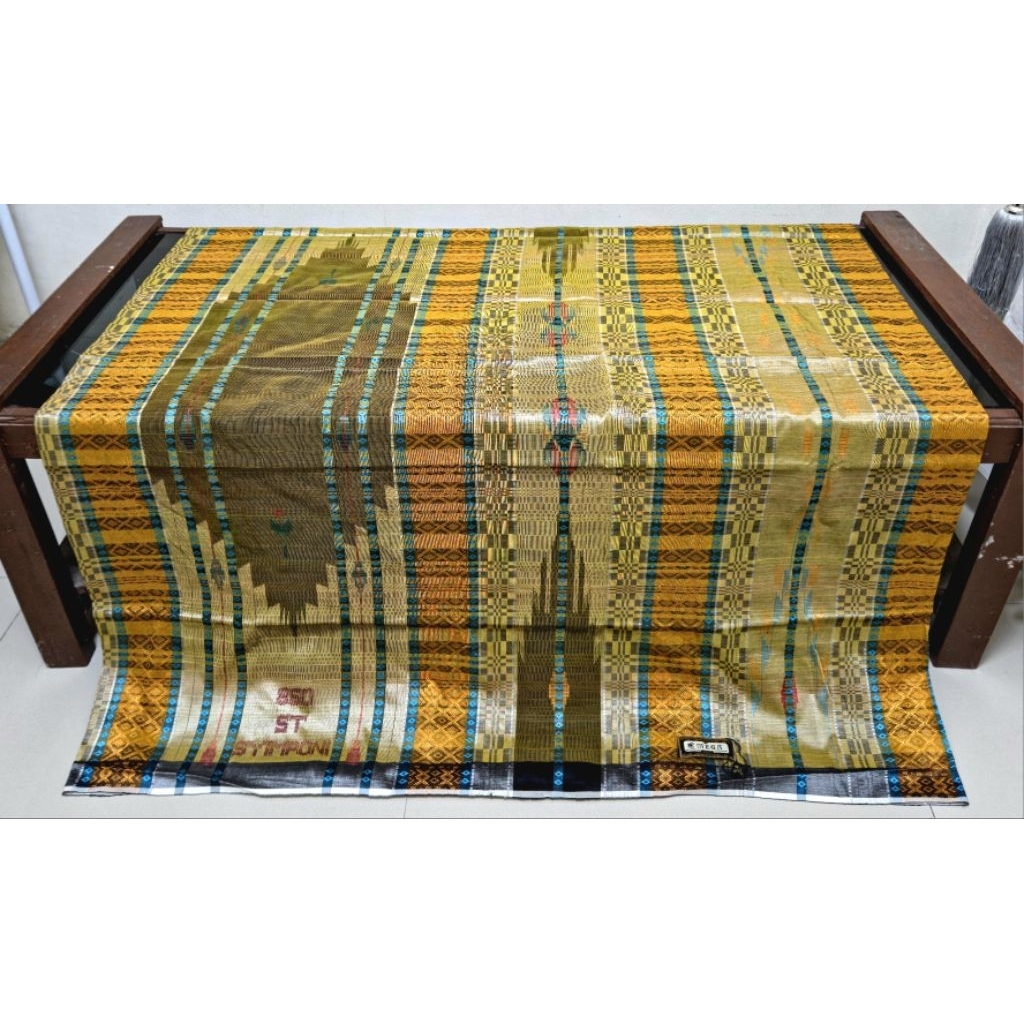 SARUNG SULTHAN HIDAYAT ST 840 FULL SUNTRA DOBLE SONGKET TRADISIONAL
