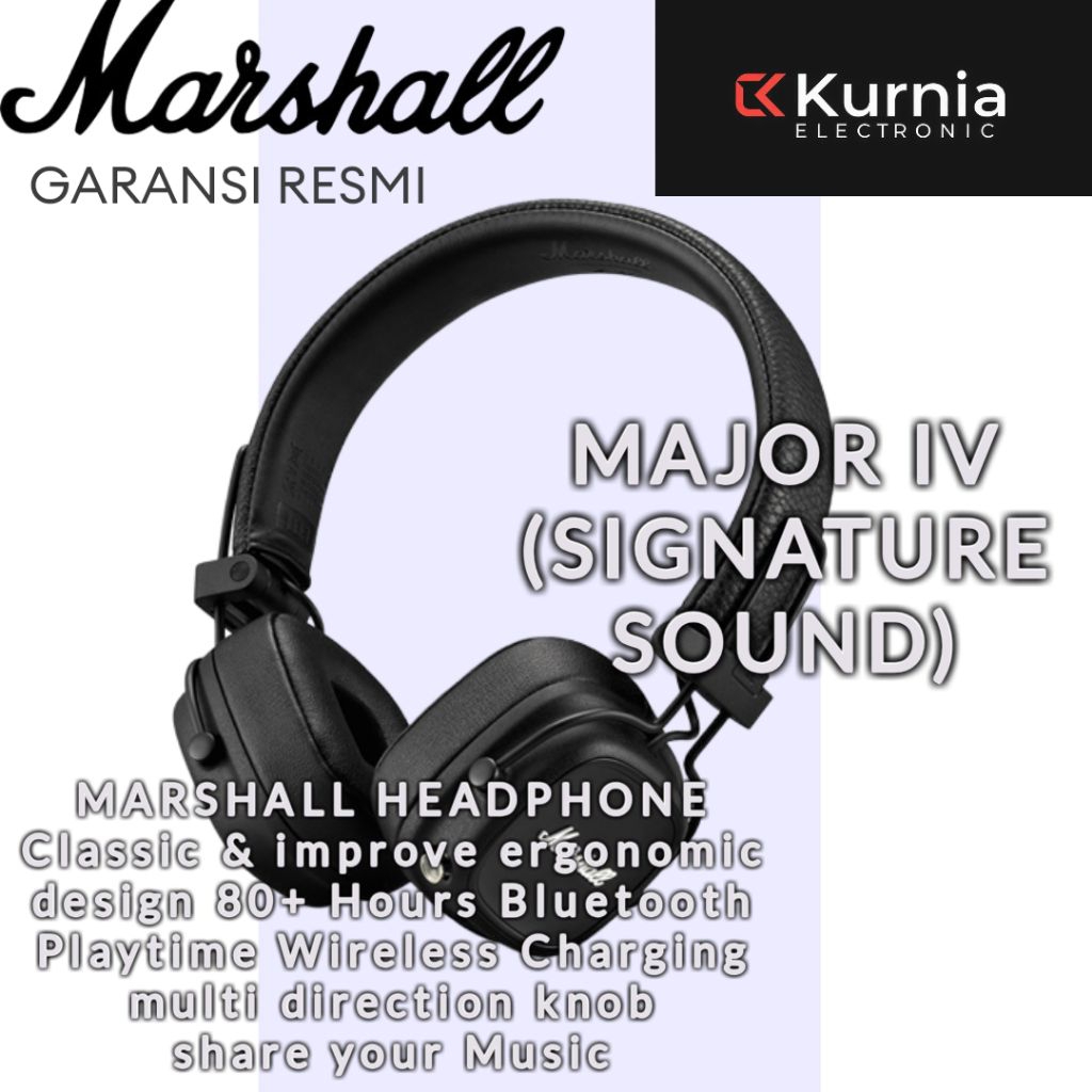 MARSHALL MAJOR IV / MAJOR 4  HEADPHONE Bluetooth