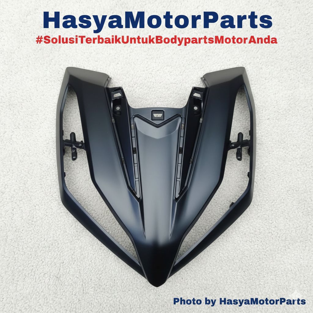 Cover Tameng Panel Body Depan Vario 125 New K2V Gen 2 2022-2025 Advance Matte Black Type CBS-ISS Hit