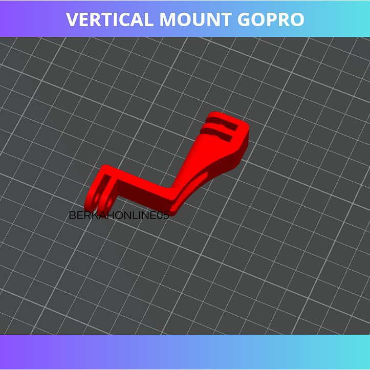 Gopro 9/10/11 vertical mount