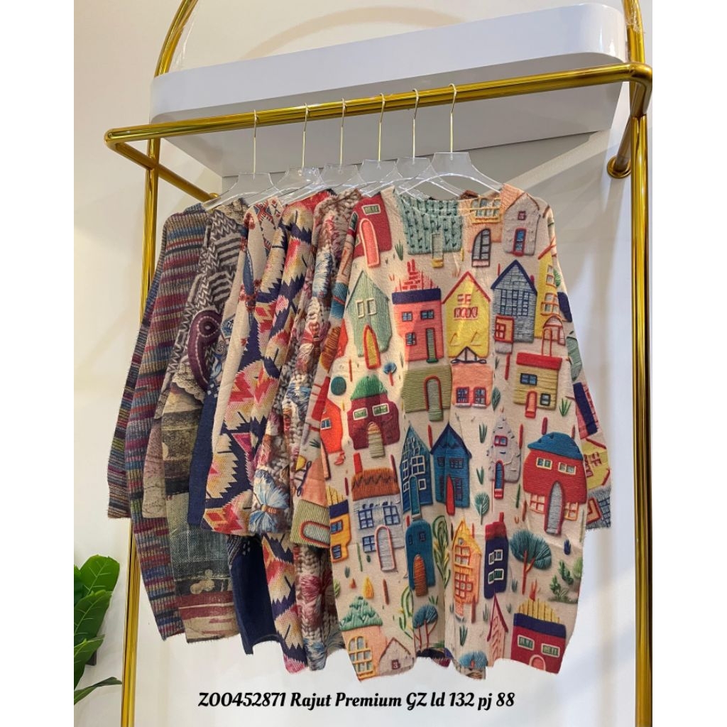 Real pic ORIGINAL dan TERMURAH Atasan Rajut PREMIUM Bangkok IMPORT / Sweater Oversize PREMIUM Bangko