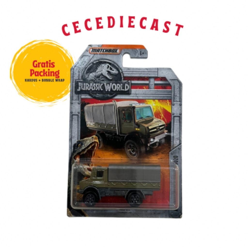 Matchbox Mercedes Benz Unimog U 5020 Jurassic World
