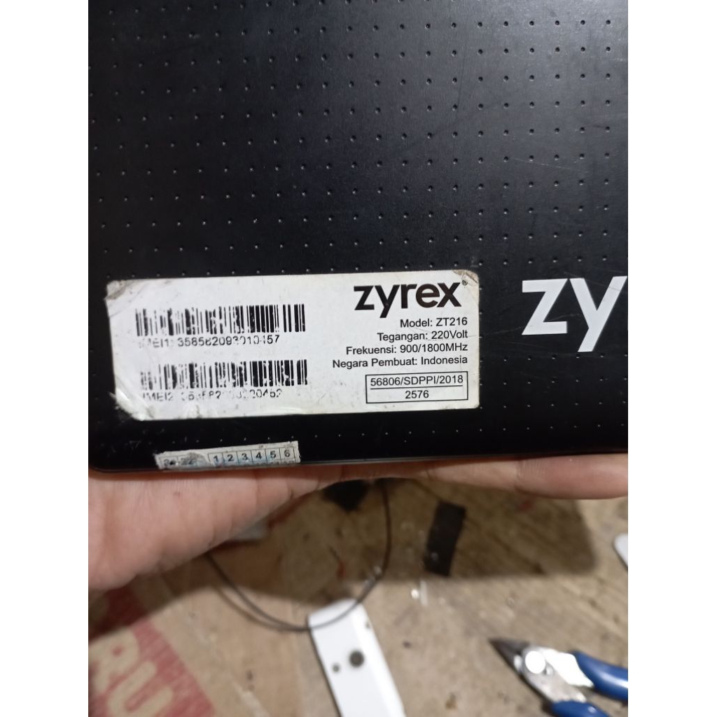 TAB ZYREX ZT216  MINUS LCD MESIN NORMAL