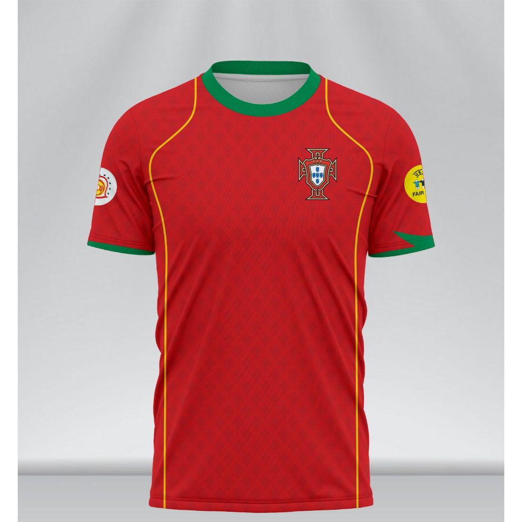 Jersey Portugal Home 2004 2005 Full Printing