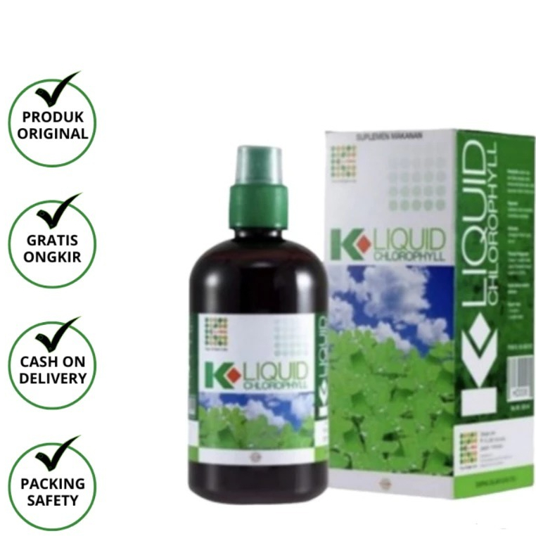 SALE KLINK K-LIQUID CHLOROPHYLL / KLOROFIL KLINK ISI 500ml