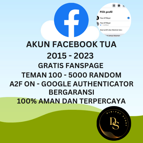 Jual Akun Facebook  Tua | Fanspage | Email | A2f On