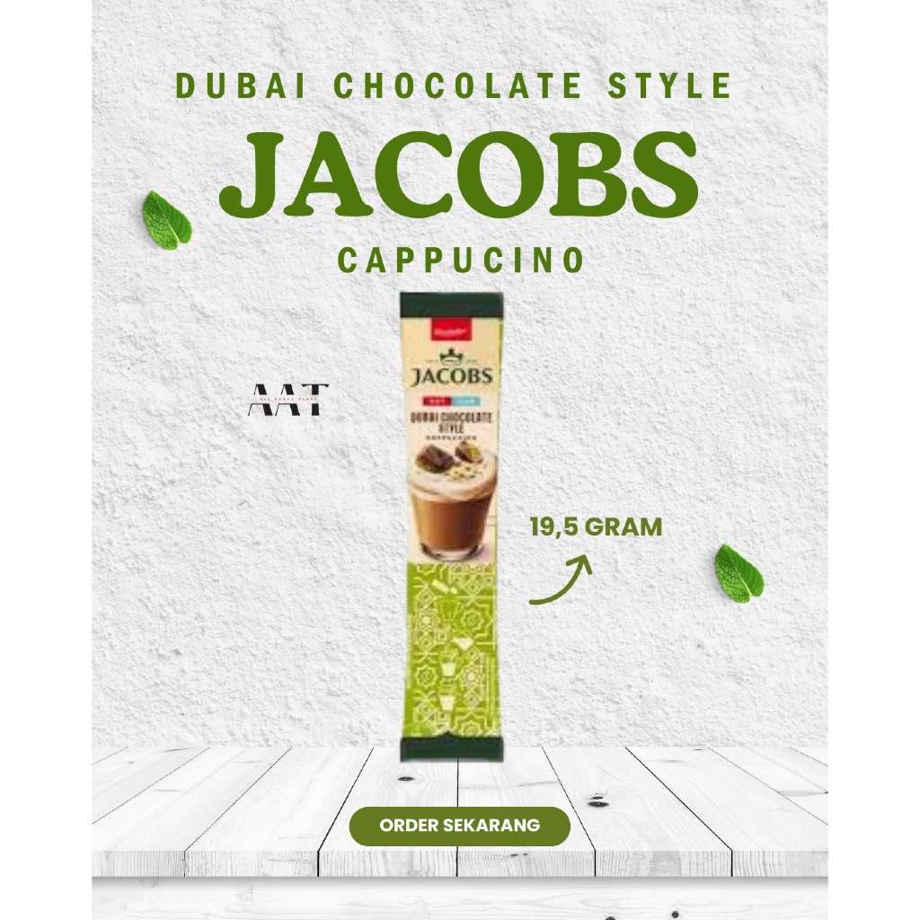 ECER  KOPI DUBAI JACOBS CAPPUCINO