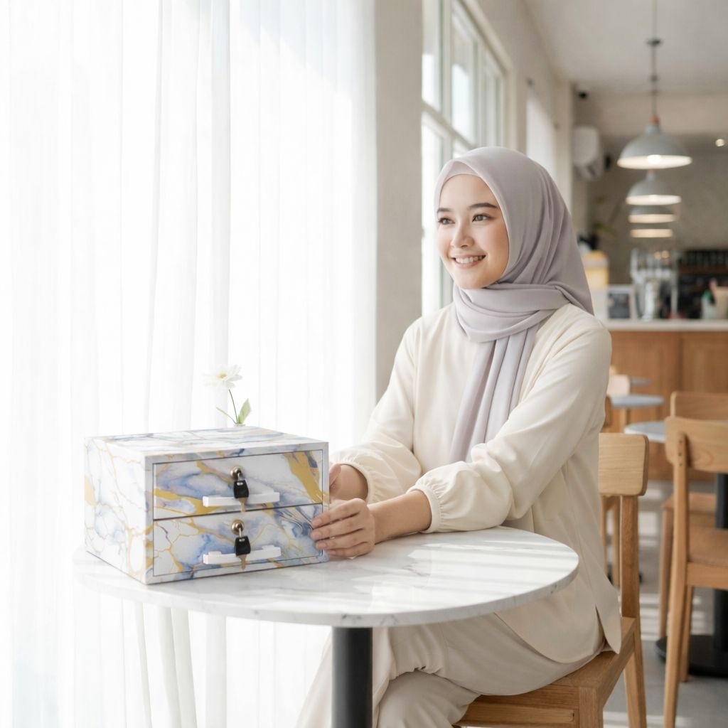 Laci Susun/Nakas minimalis/Kabinet Mini Susun